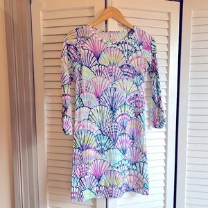 Lilly Pulitzer 3/4 Sleeve Cotton Dress, XXS